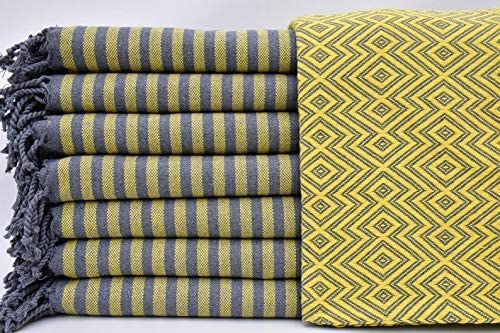 Premium Turkish Yellow Towels