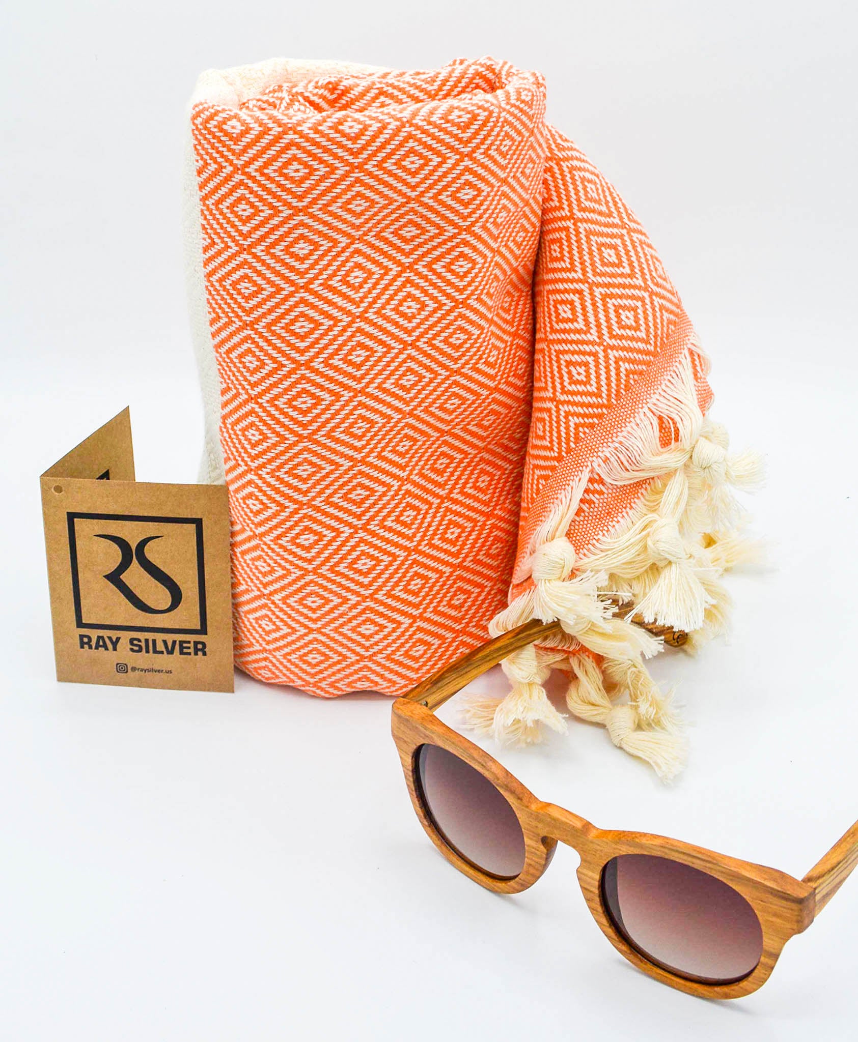 Towel Travel Backpack DIAMOND CORAL