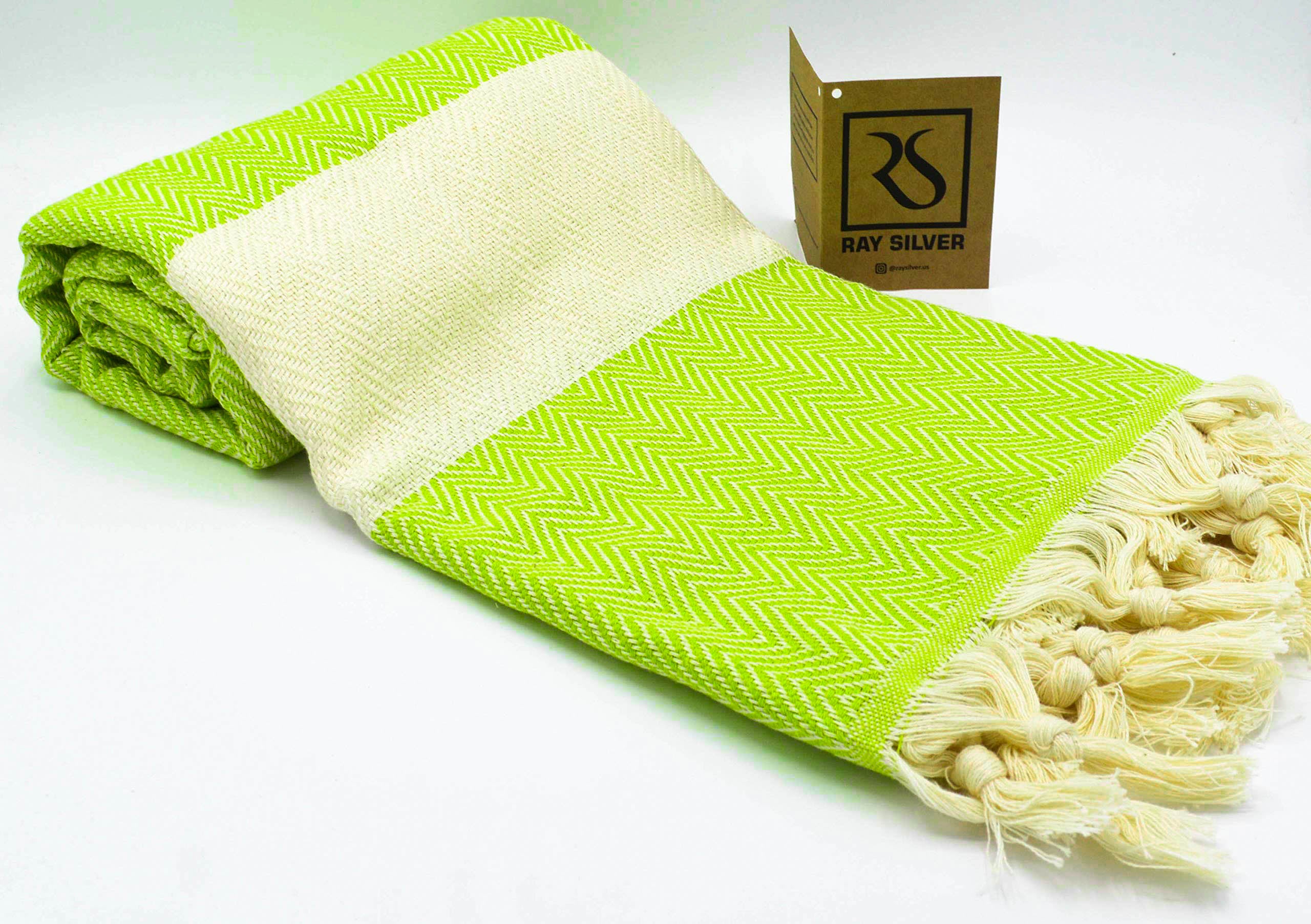 Pistachio Green Kitchen Towels