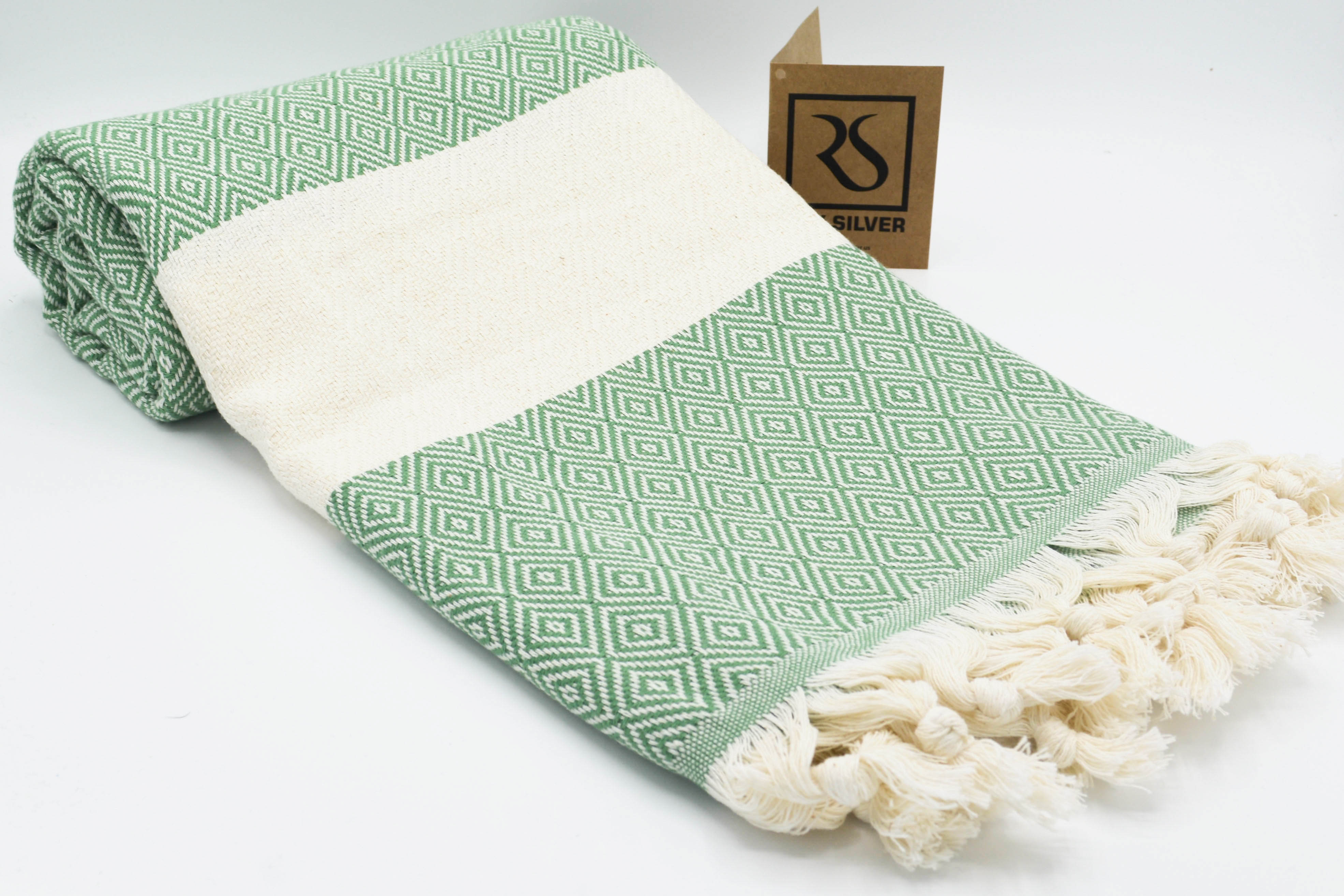 Benetton Green Peshtemal Towel